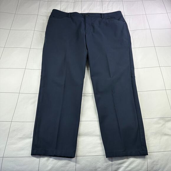 7 Diamonds Other - 7 Diamonds Pants Mens 38 Navy Blue Performance Chino Slim Fit Stretch Work Golf